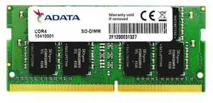 رم لپ‌تاپ ای دیتا مدل ADATA SO-DIMM 8GB DDR4 2666MHz CL19 با ظرفیت 8 گیگابایت